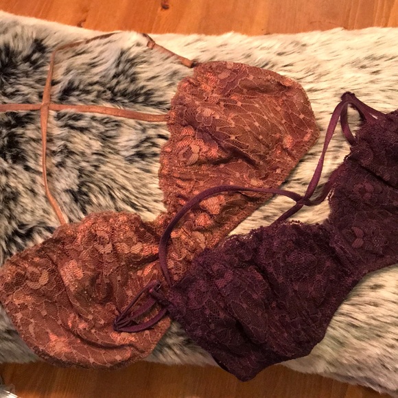Free People Other - (2) Free People NWOT Bralettes  Lace
